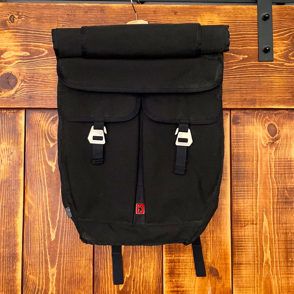 Chrome industries weatherproof roll top backpack